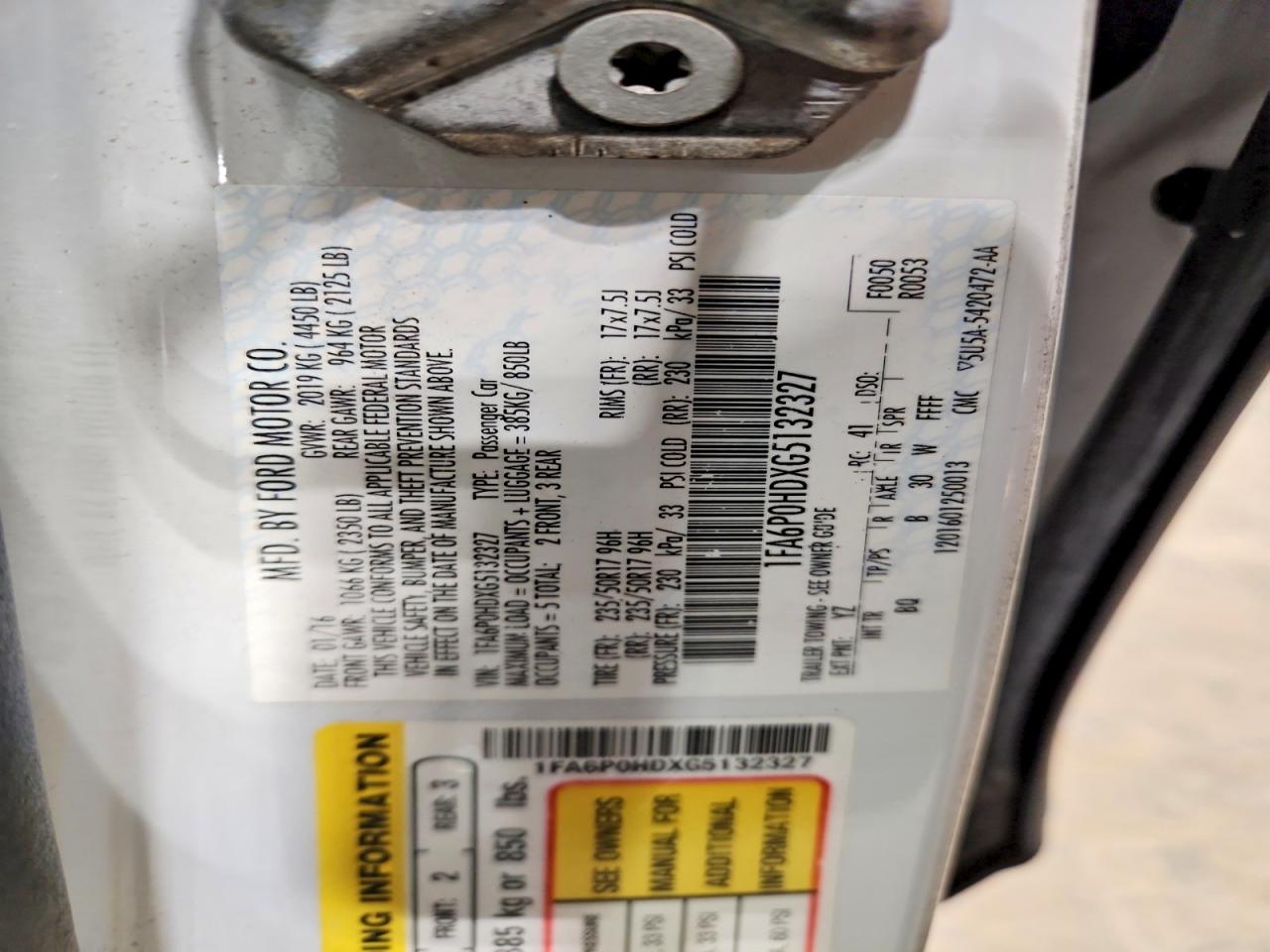 Ford Fusion Se