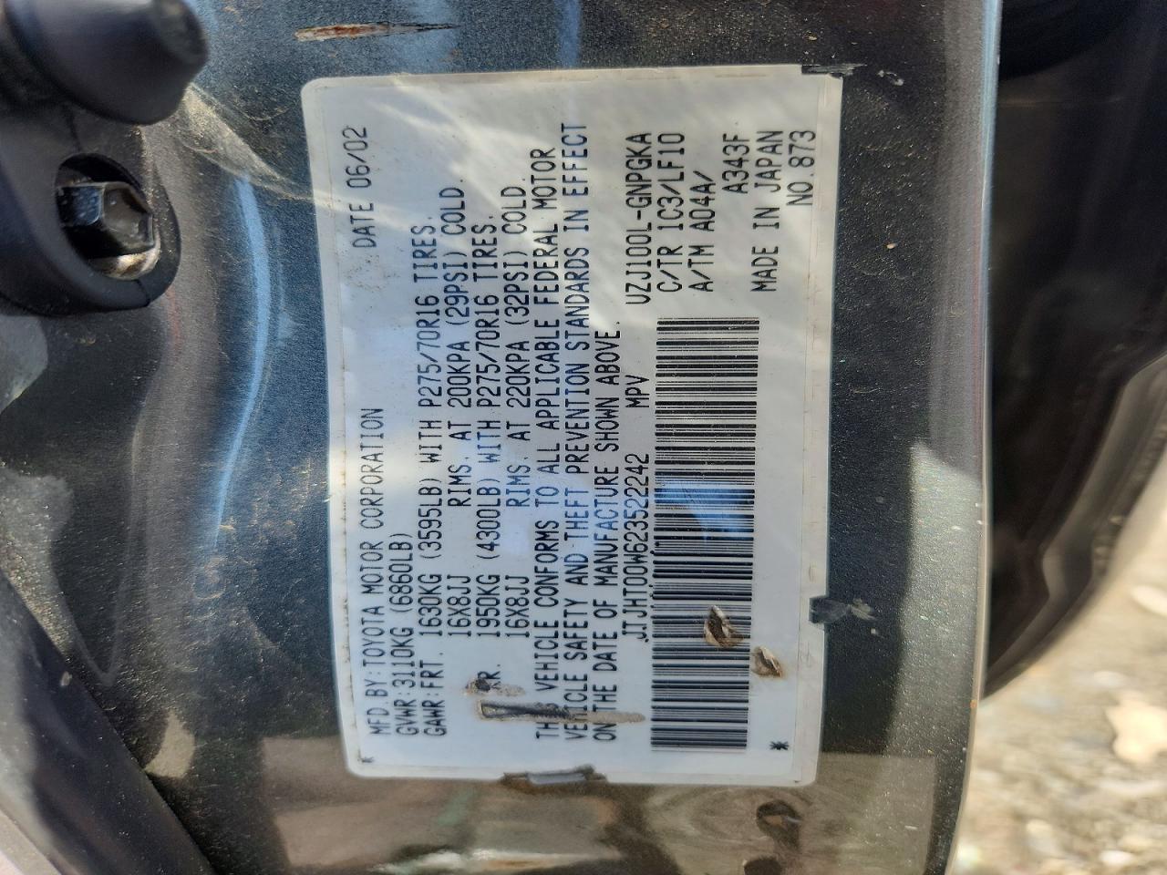 Lexus Lx470 470