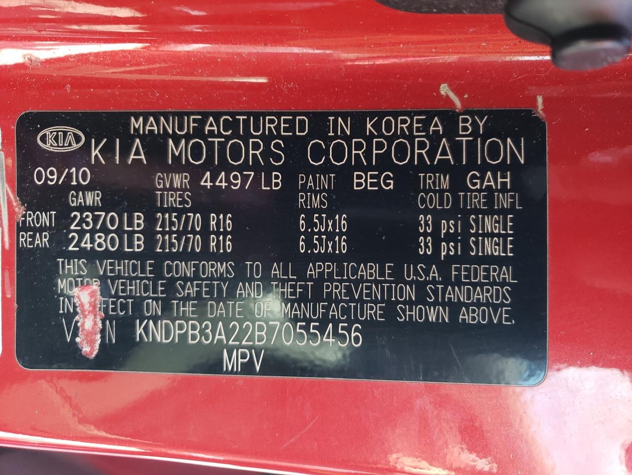 Kia Sportage Lx