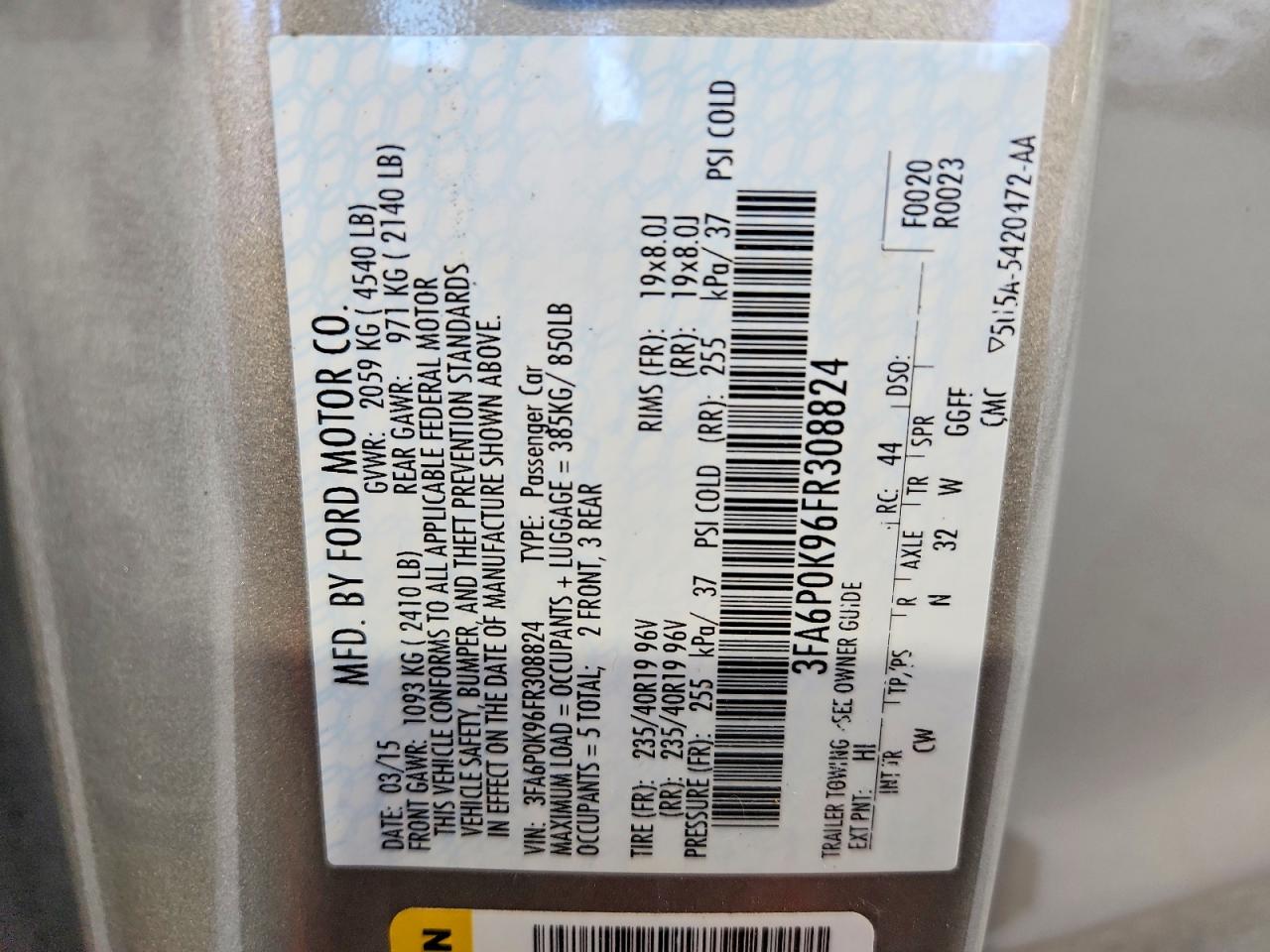 Ford Fusion Titanium