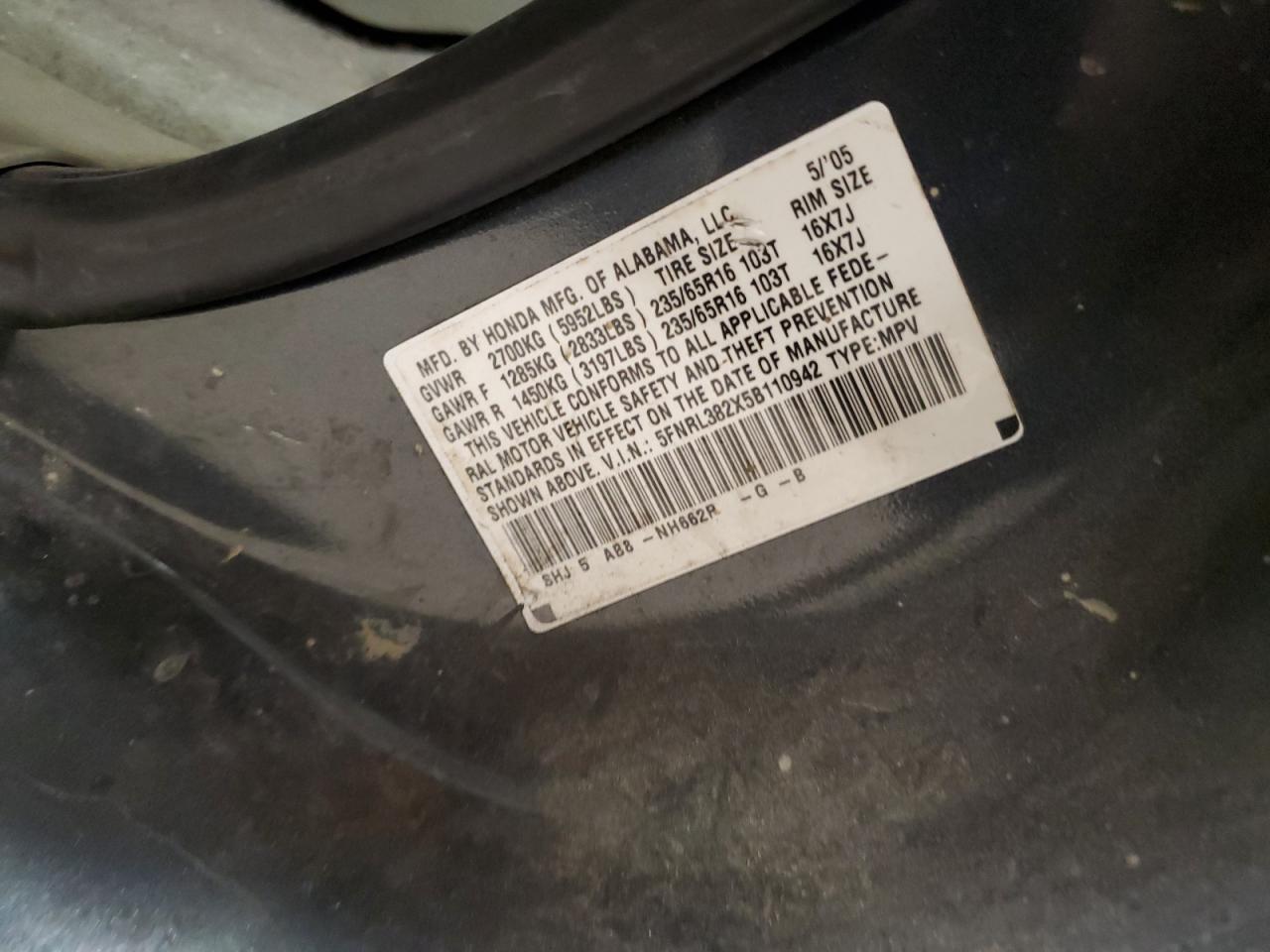Honda Odyssey Lx