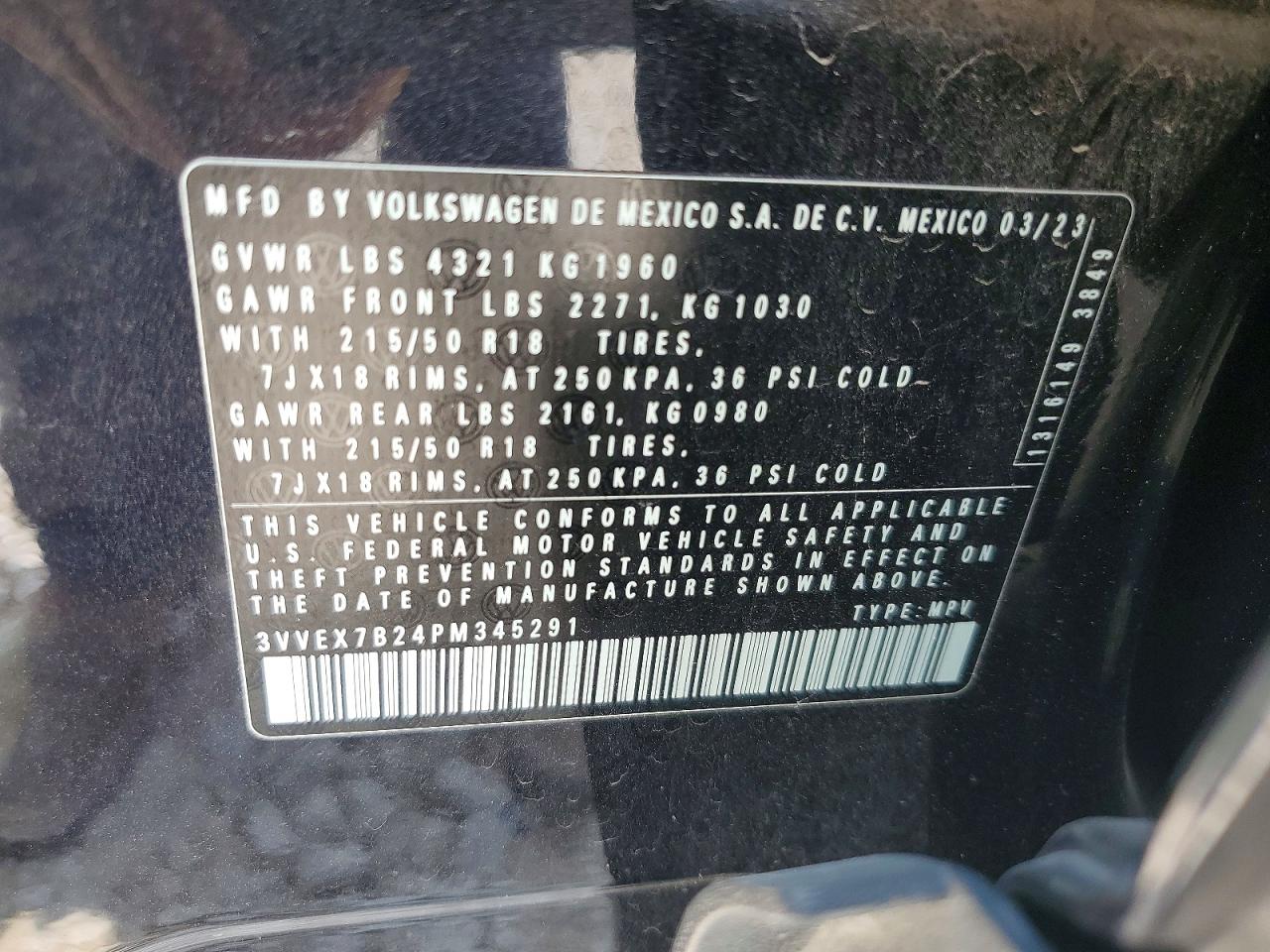 Volkswagen Taos Se