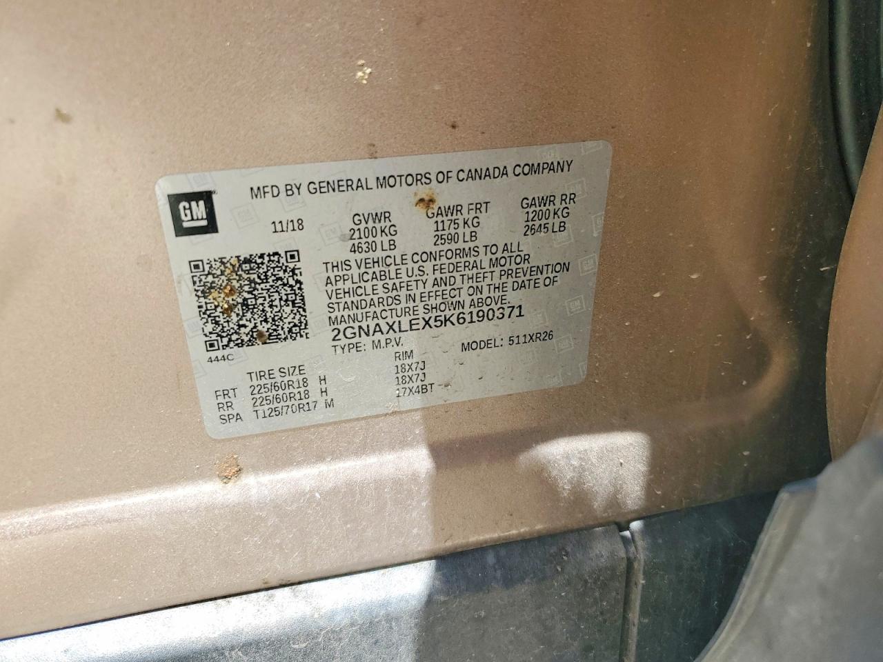 Chevrolet Equinox Lt
