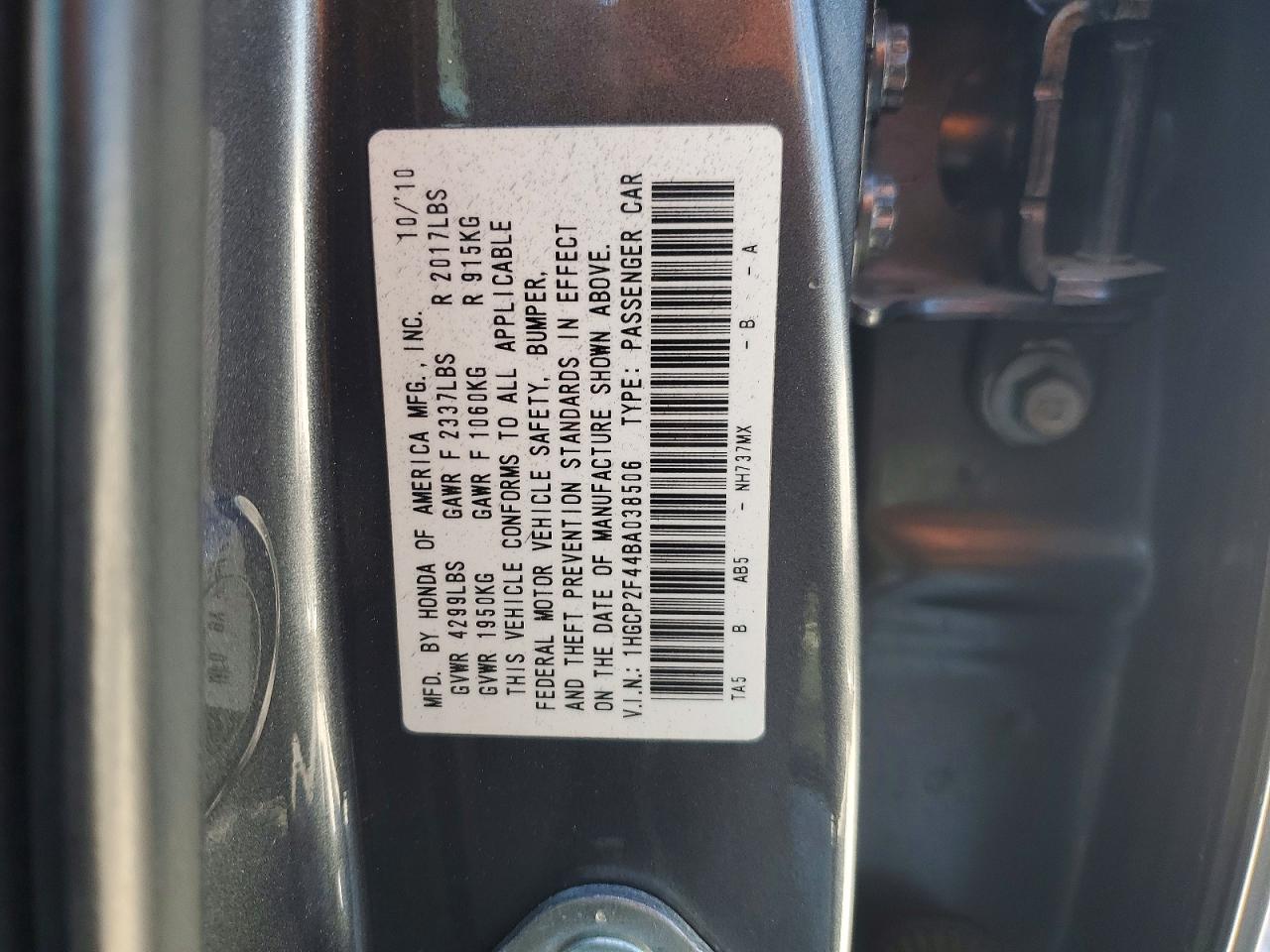 Honda Accord Lxp