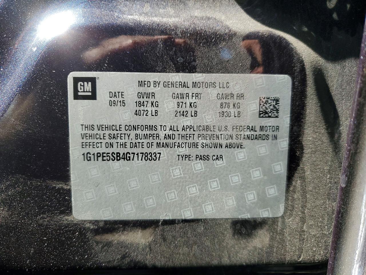 Chevrolet Cruze Lt