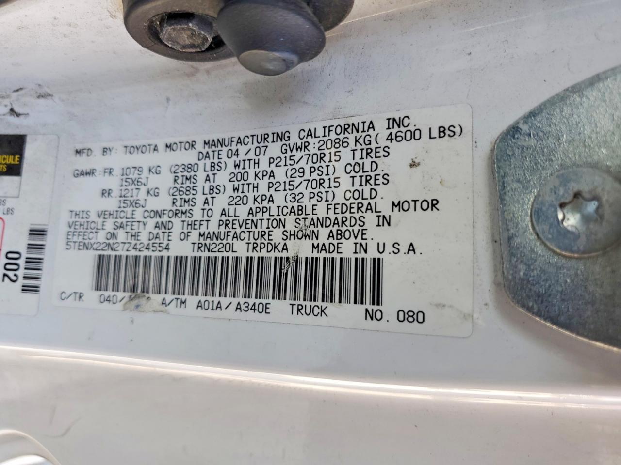 Toyota Tacoma Base