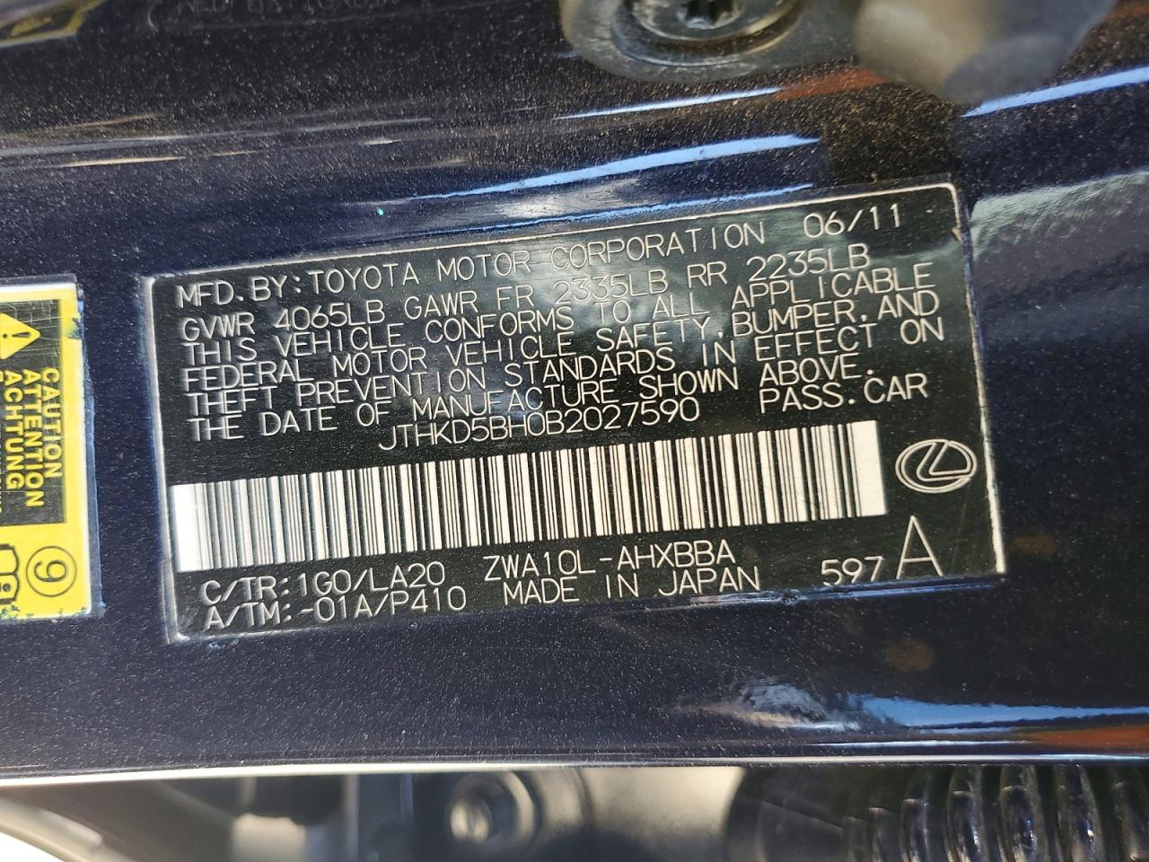 Lexus Ct 200
