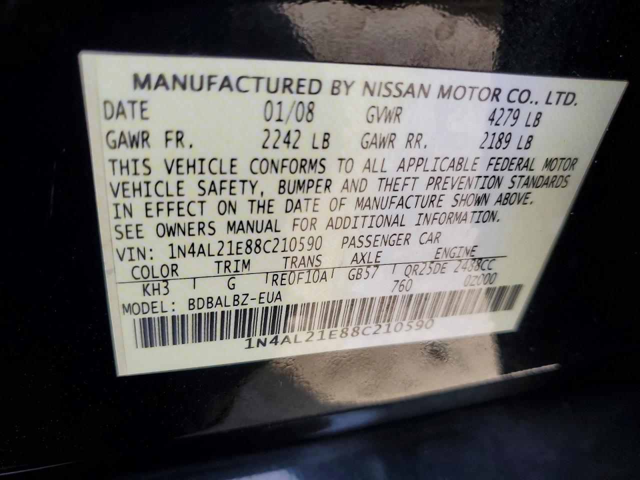 Nissan Altima 2.5