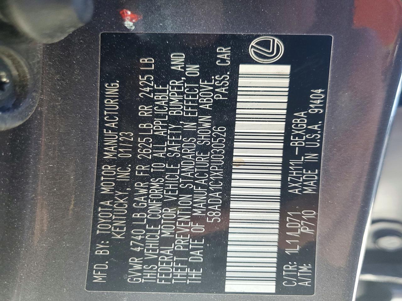 Lexus Es Base