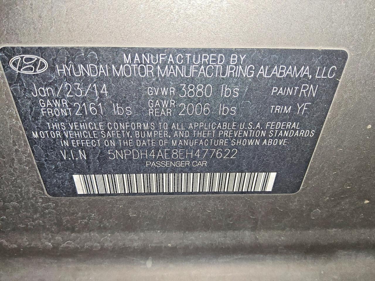 Hyundai ELANTRA Se