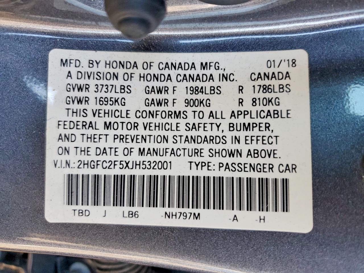 Honda Civic Lx