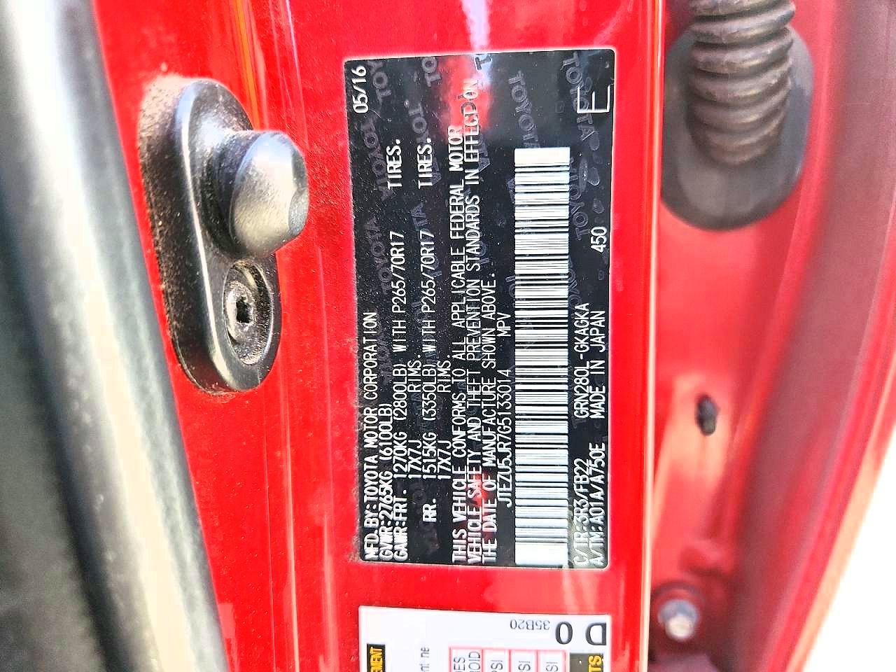 Toyota 4Runner Sr5