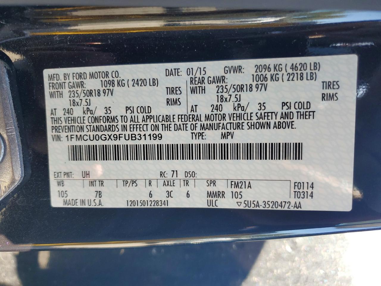Ford Escape Se