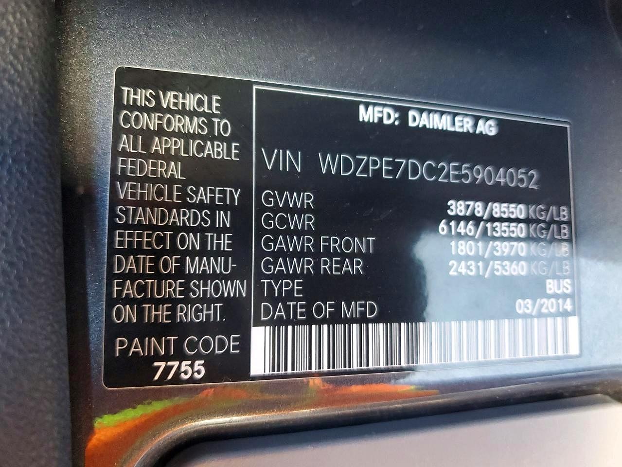 Mercedes-Benz Sprinter 2500