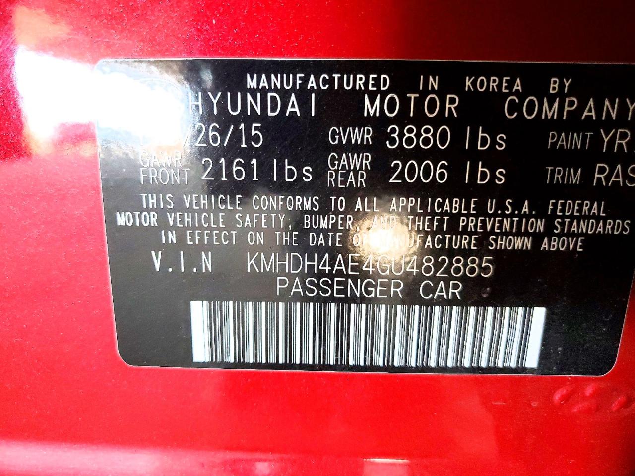 Hyundai ELANTRA Se