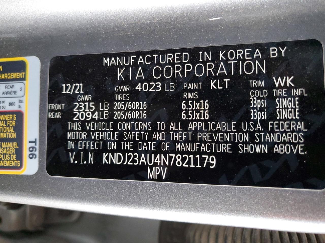 Kia Soul Lx