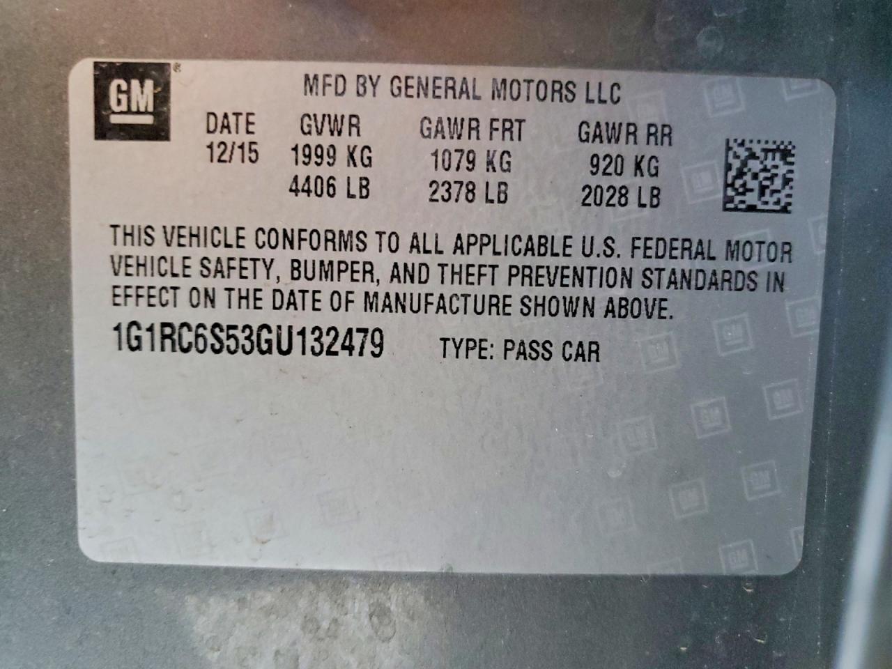 Chevrolet Volt Lt