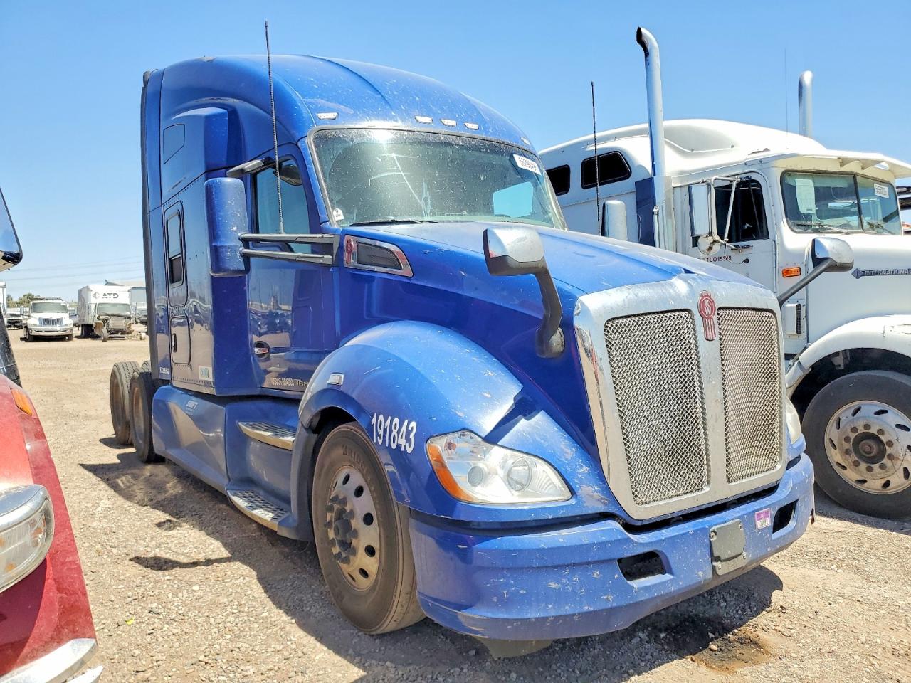 Salvage Kenworth Construction Image