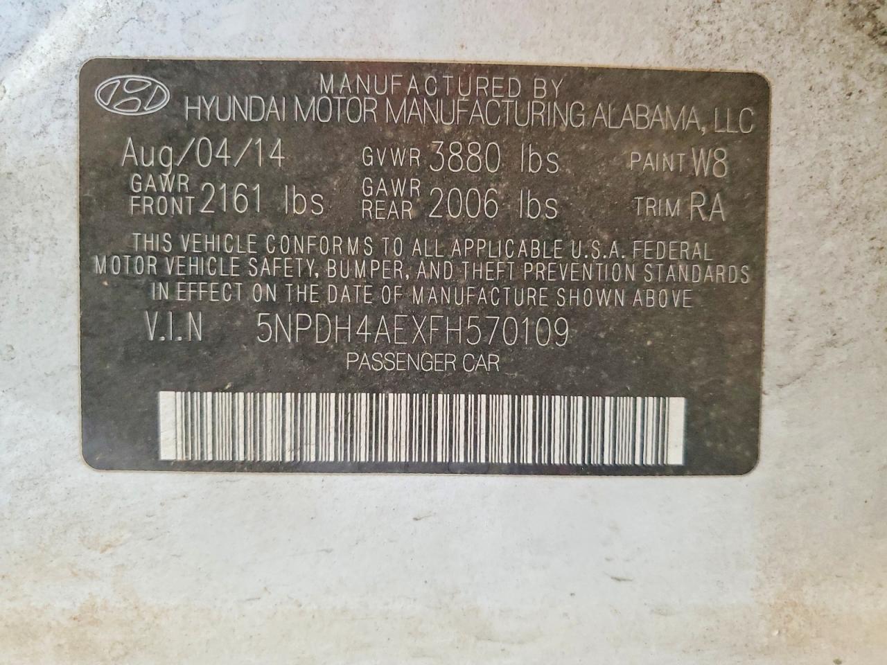 Hyundai ELANTRA Se