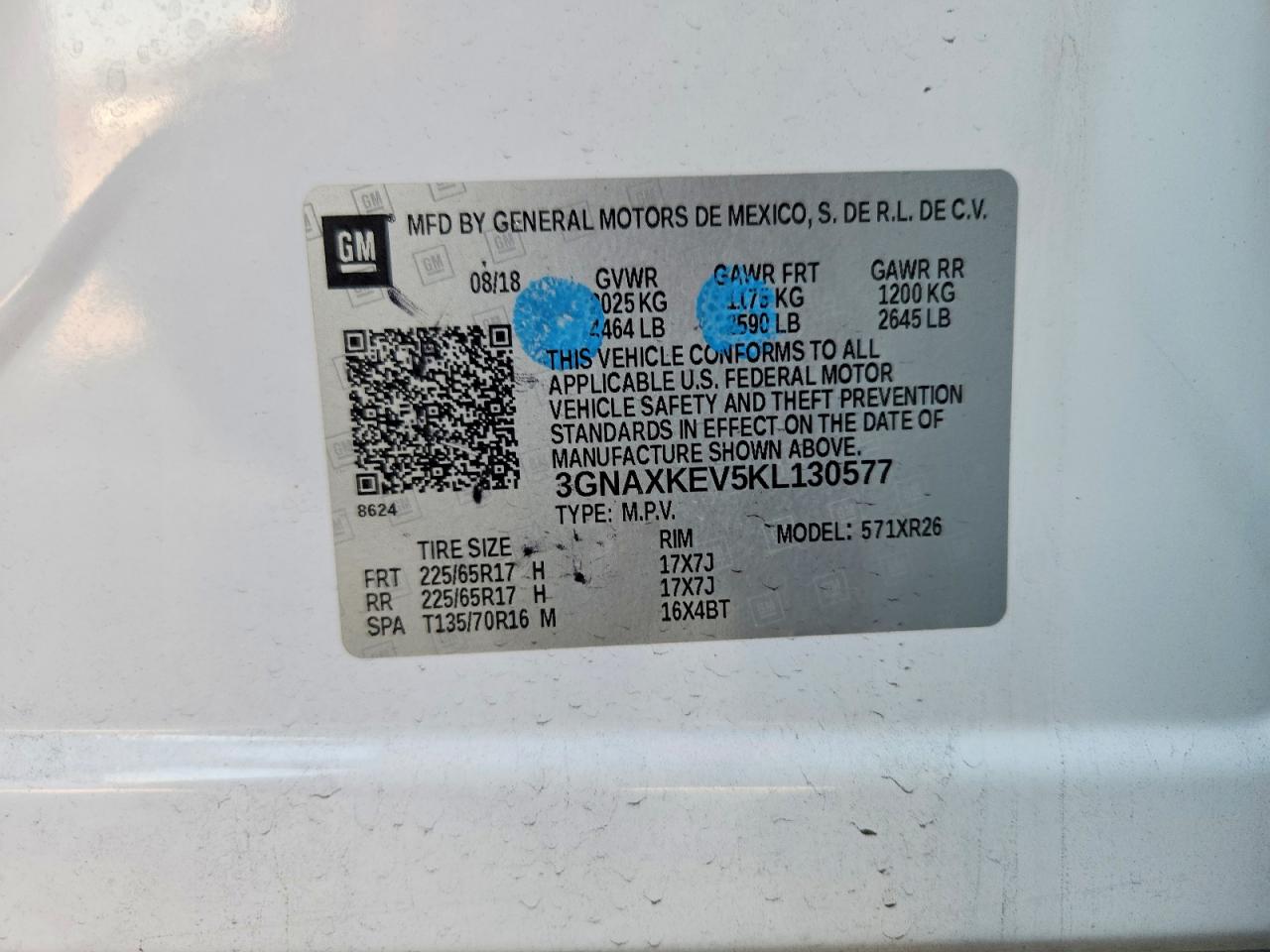 Chevrolet Equinox Lt