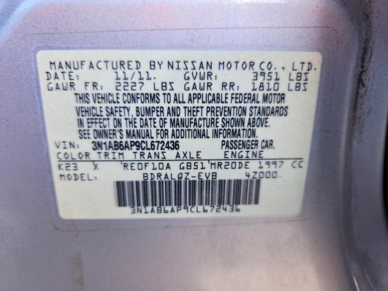 Nissan Sentra 2.0