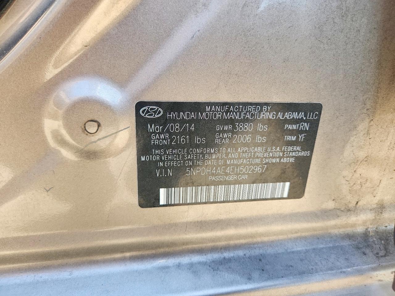 Hyundai ELANTRA Se