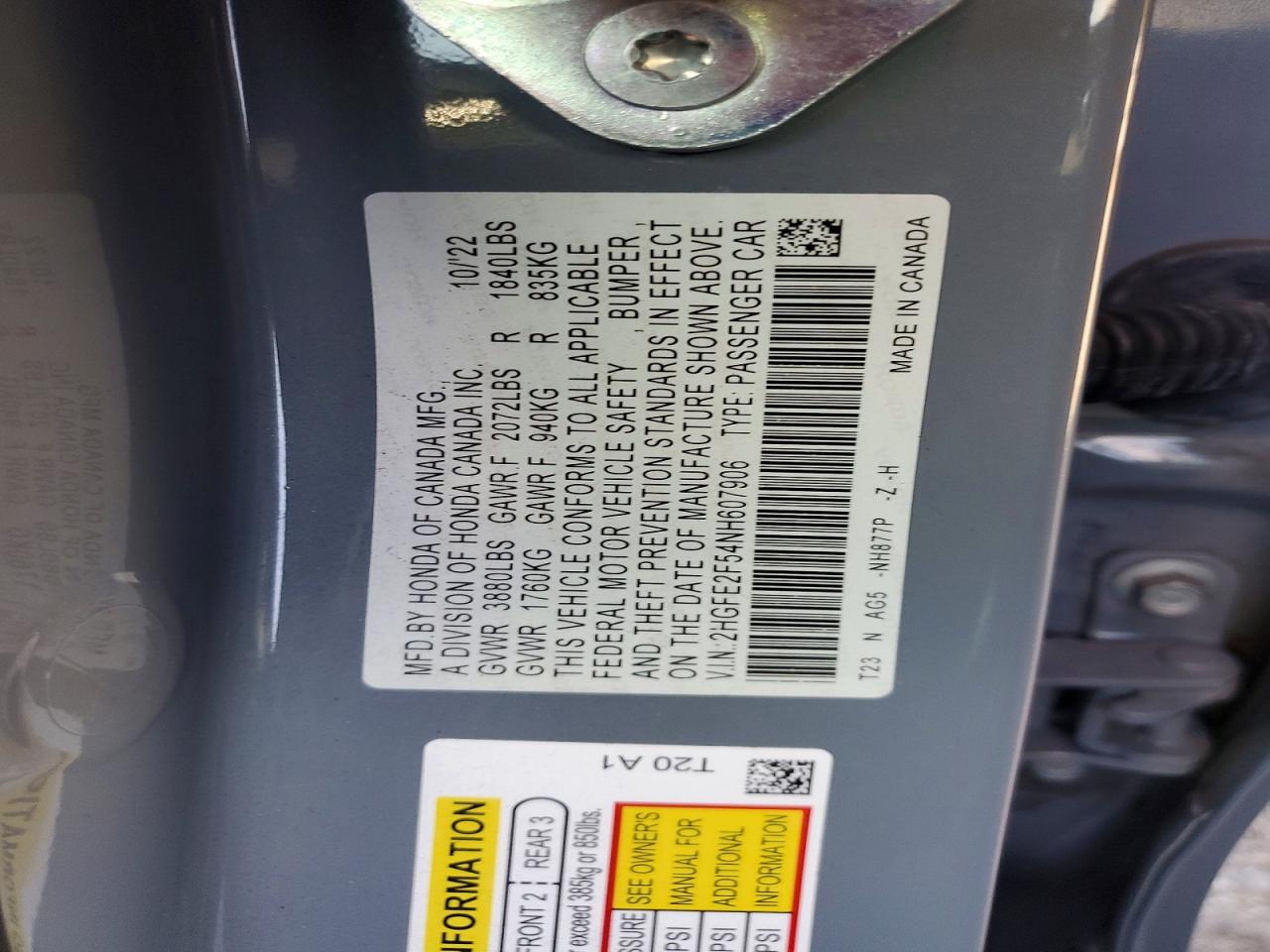 Honda Civic Sport