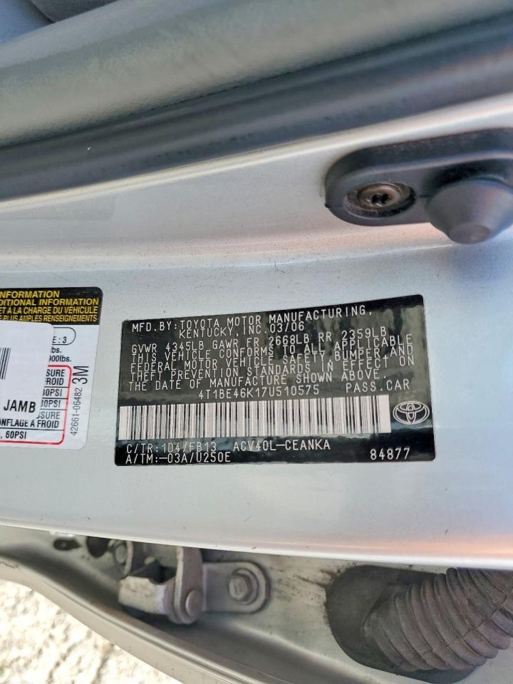 Toyota Camry Le
