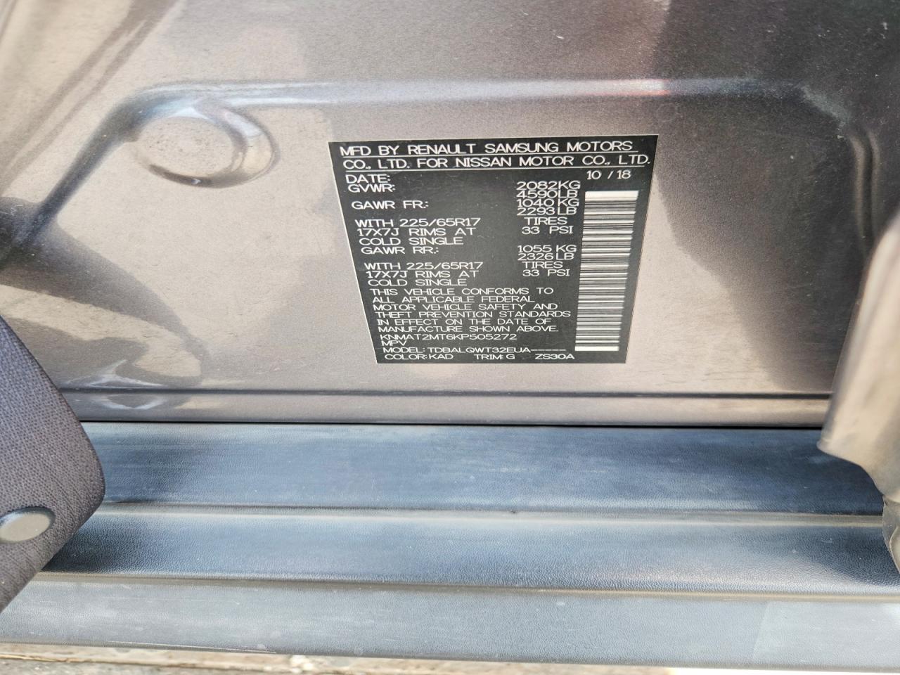 Nissan Rogue Sv