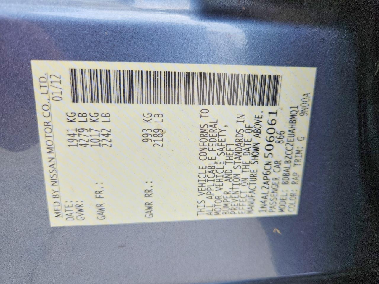 Nissan Altima 2.5