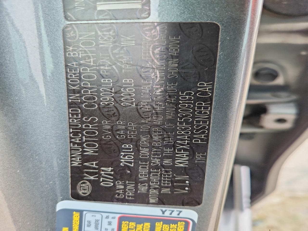 Kia Forte Ex