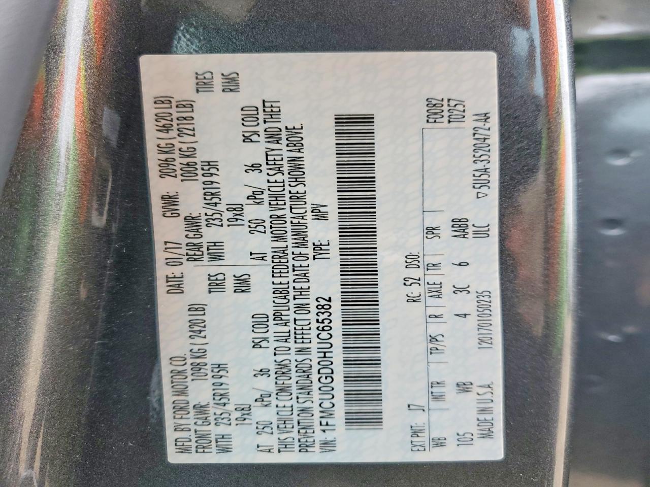 Ford Escape Se