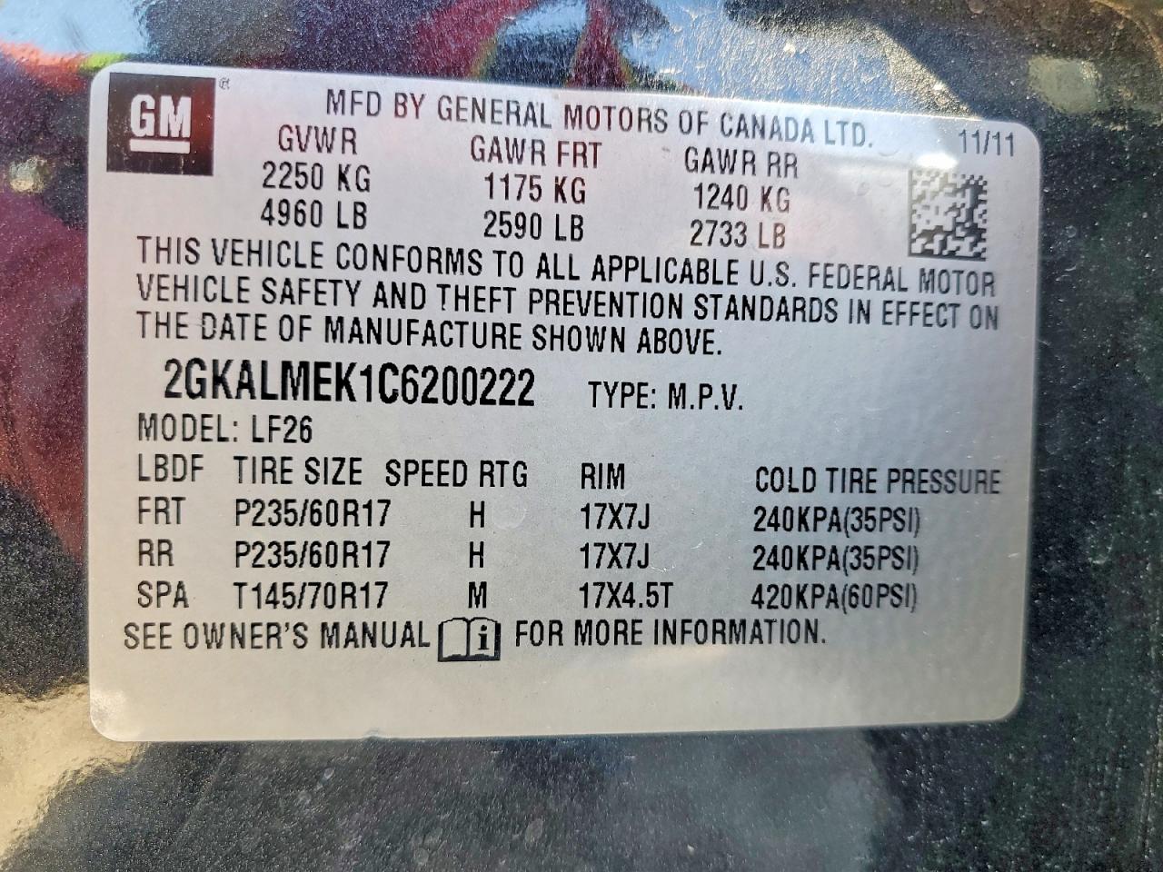 GMC Terrain Sle