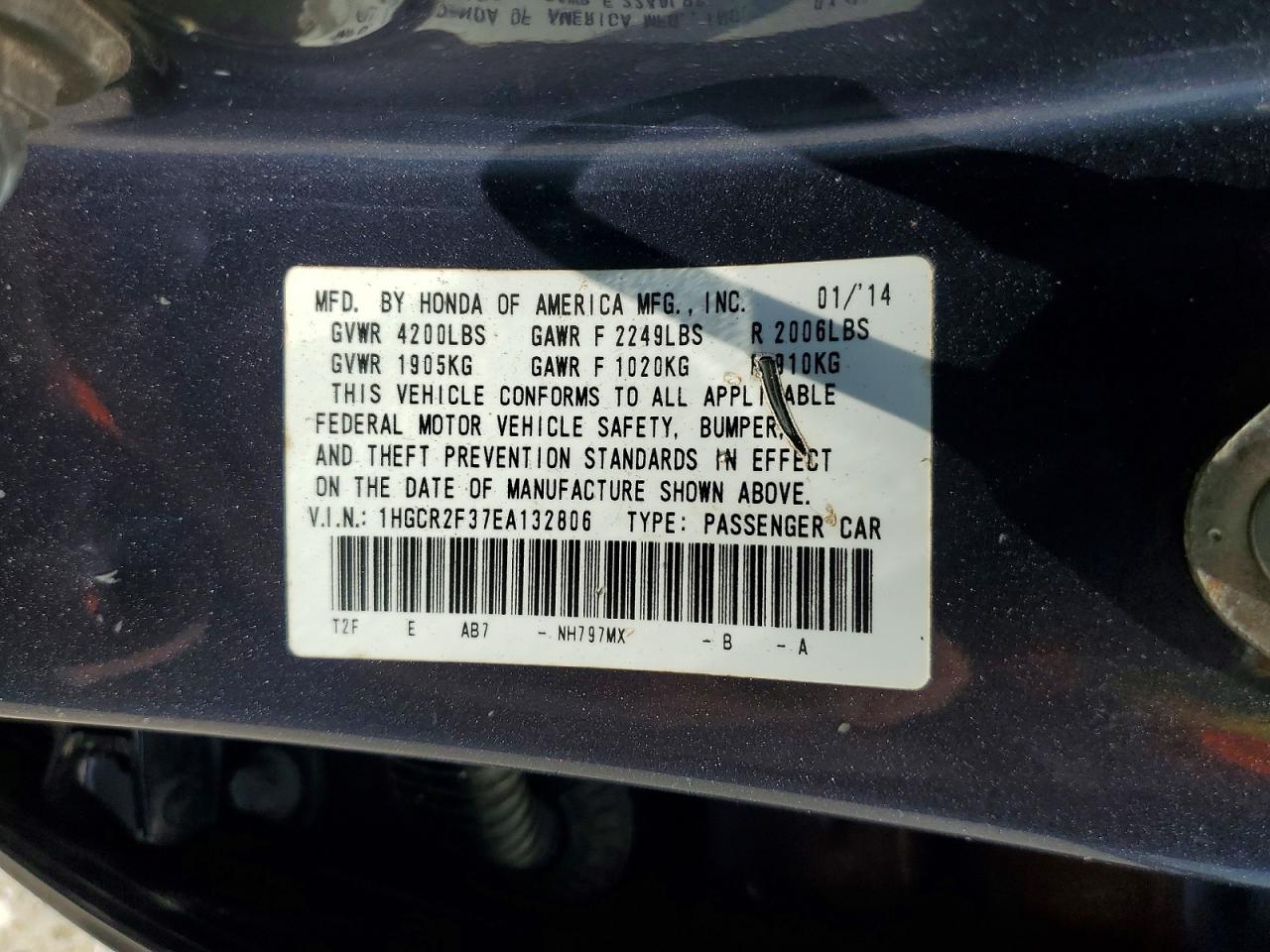 Honda Accord Lx