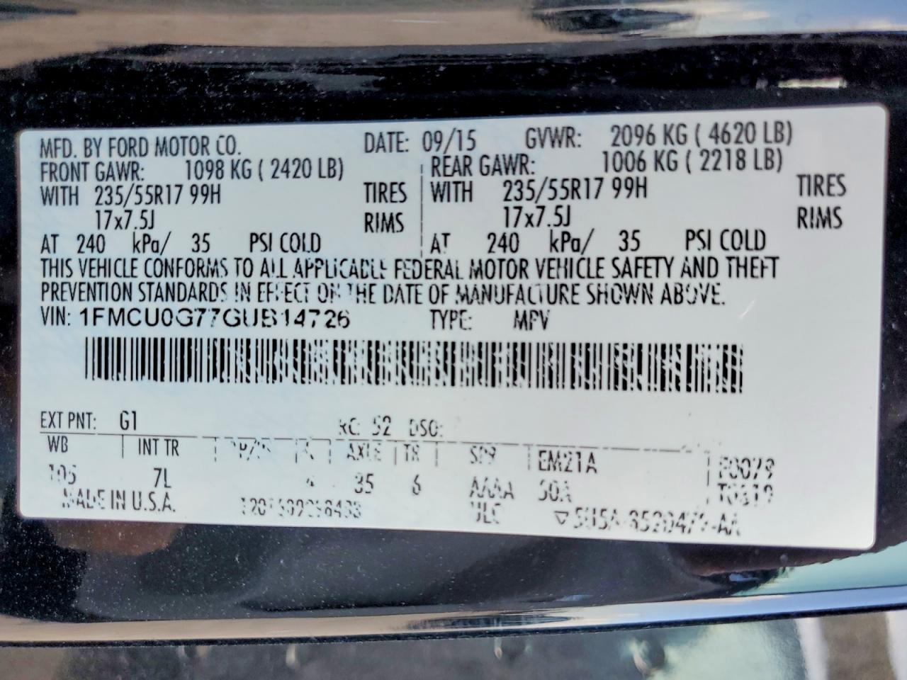 Ford Escape Se