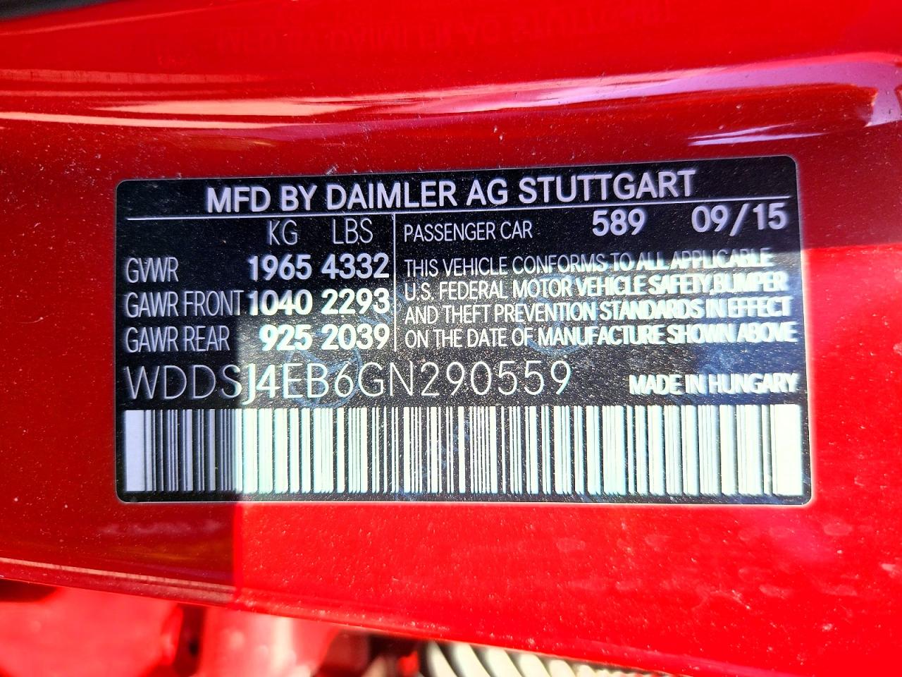 Mercedes-Benz Cla-class 250