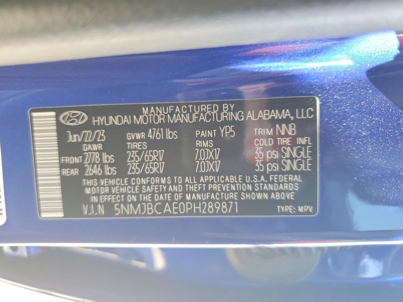 Hyundai TUCSON Sel