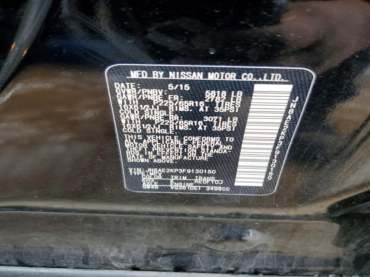 Nissan Quest 3.5 3.5 S