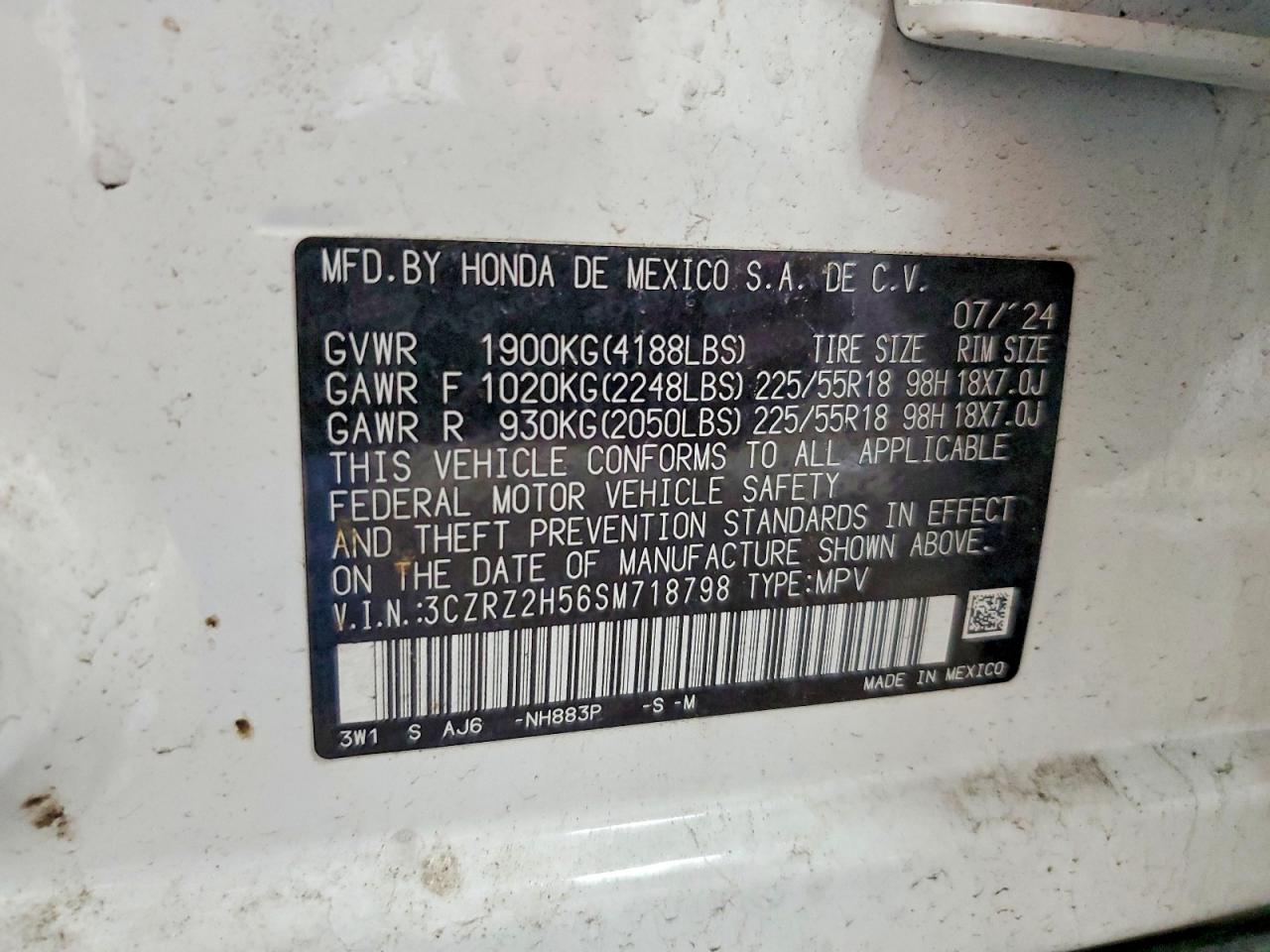 Honda HR-V Sport