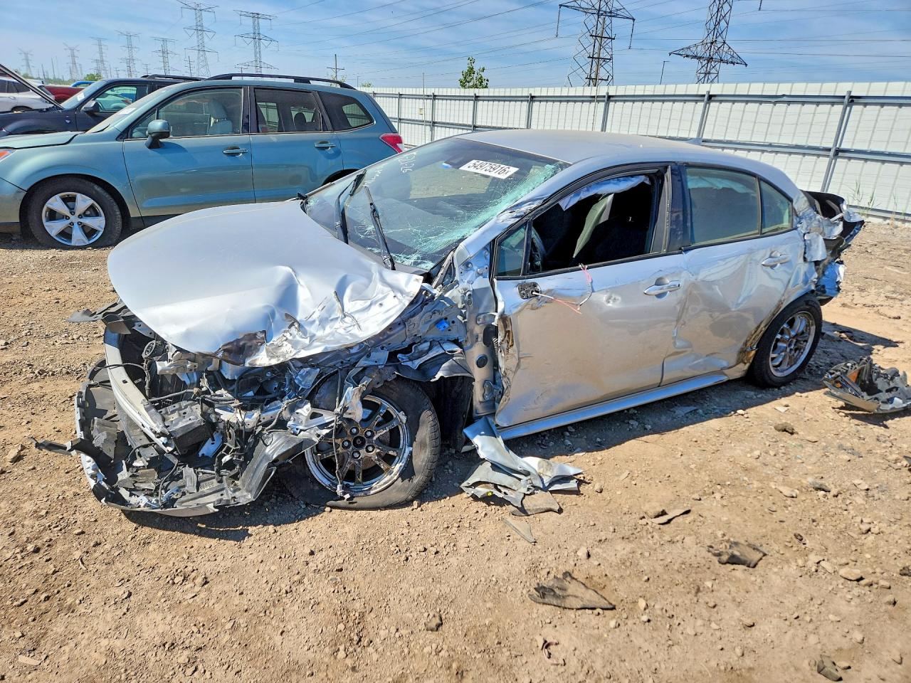 2021 Toyota Corolla JTDEAMDE4MJ******