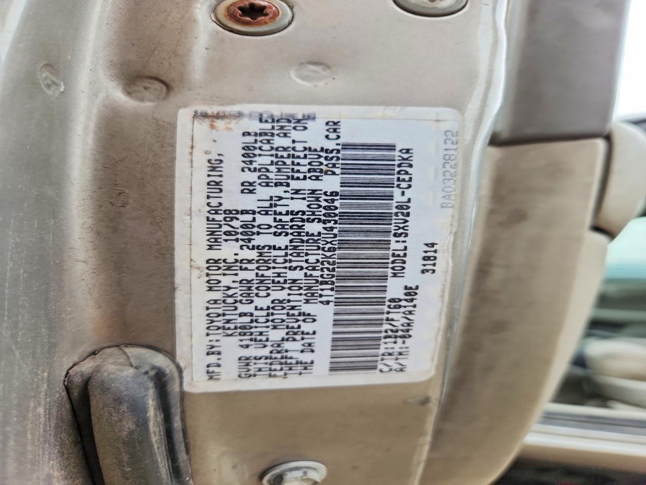 Toyota Camry Ce
