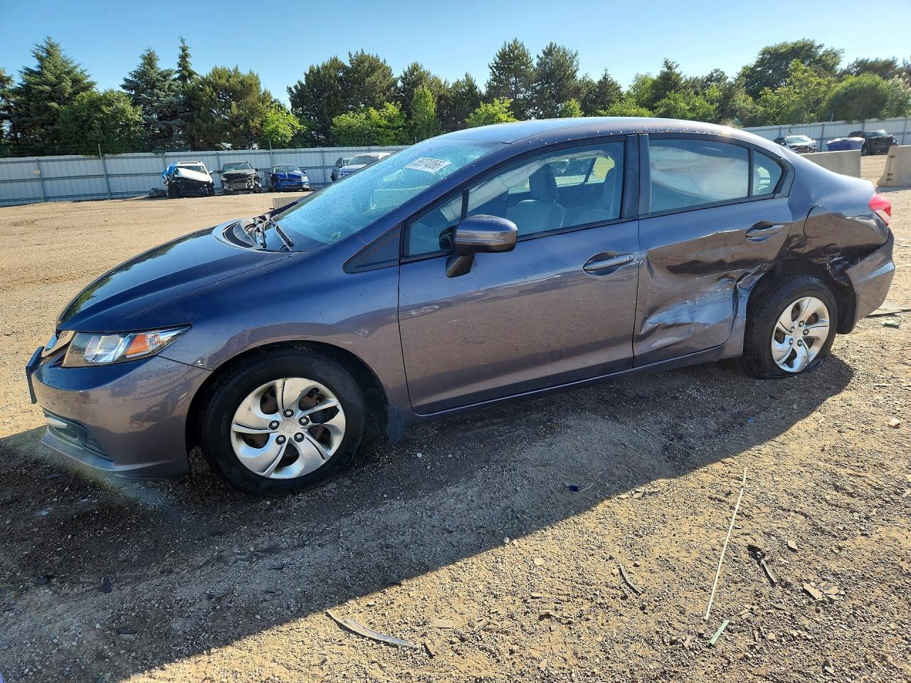 Salvage Honda Civic Image