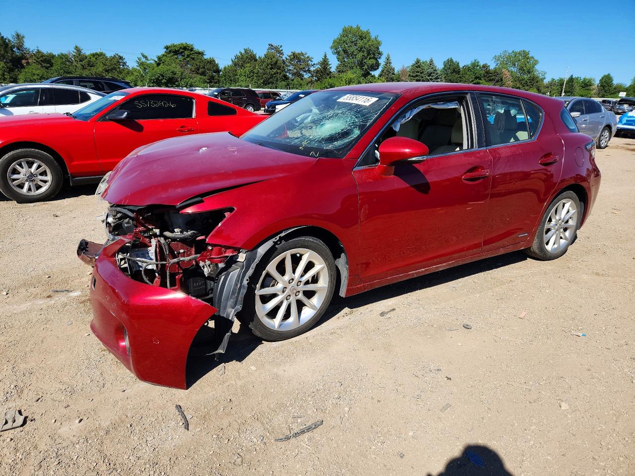 Salvage Lexus Ct Image