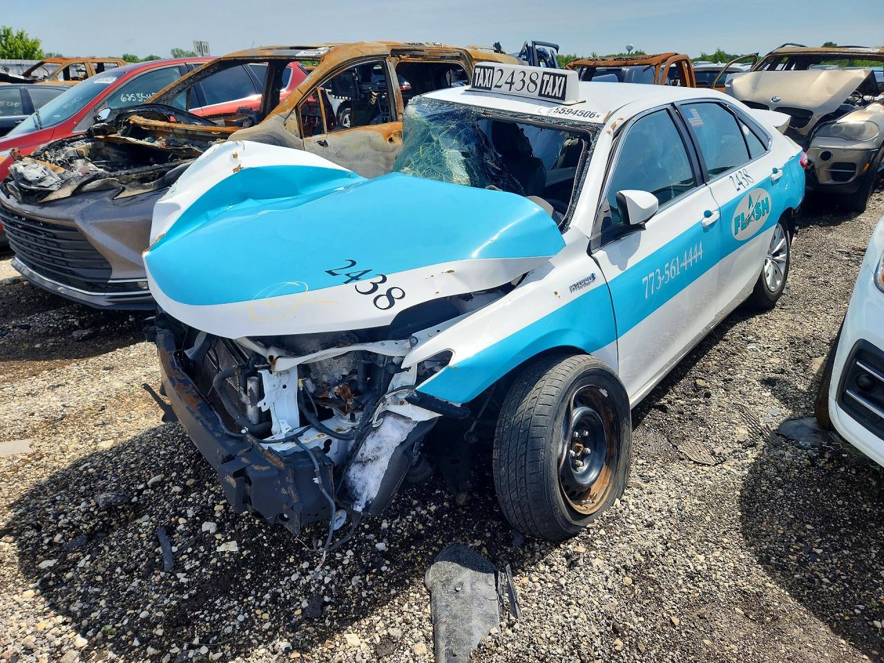 Salvage Toyota Camry Image