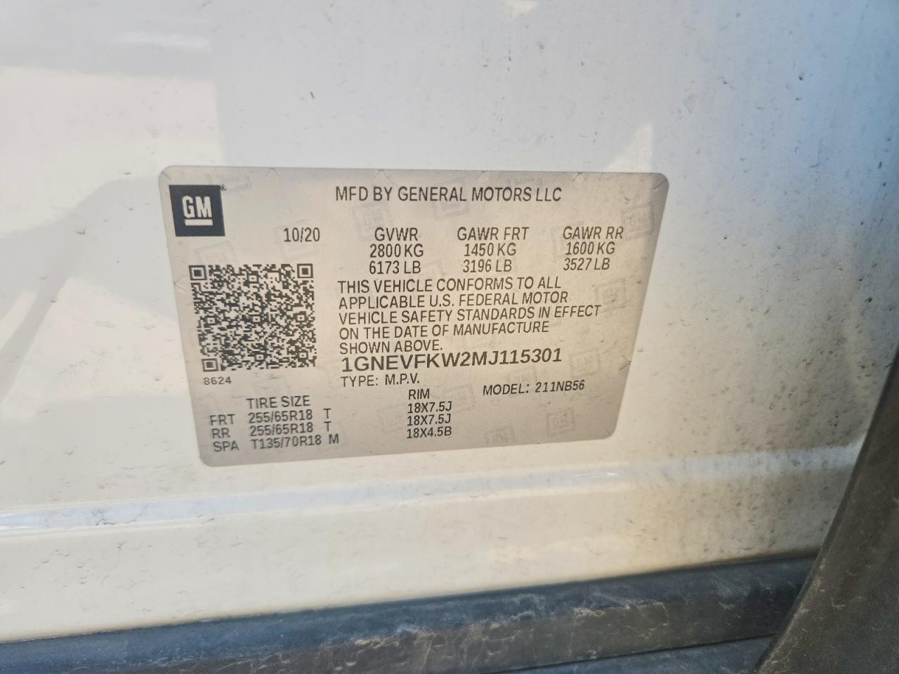 Chevrolet Traverse Ls