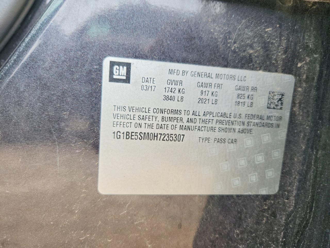 Chevrolet Cruze Lt