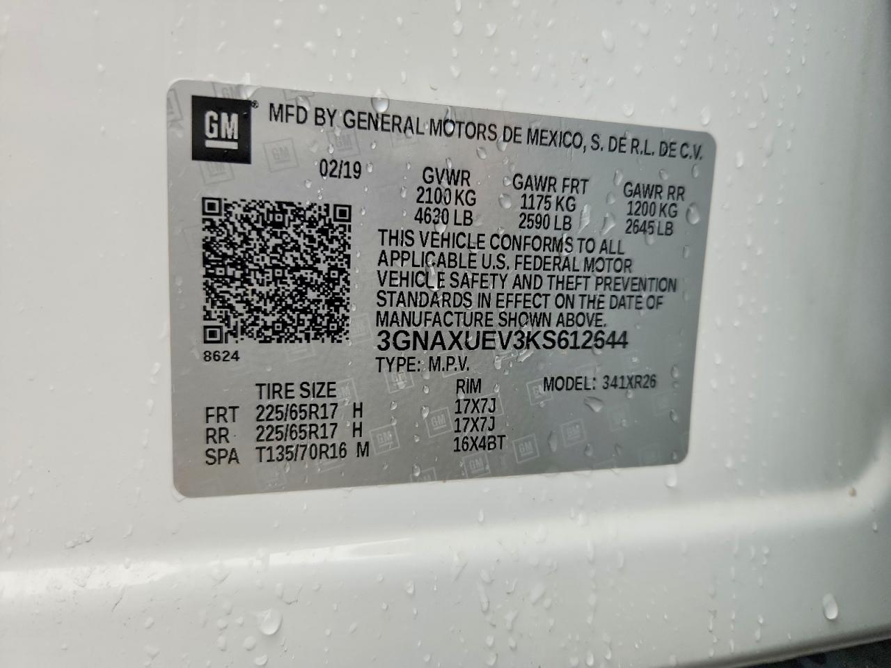 Chevrolet Equinox Lt