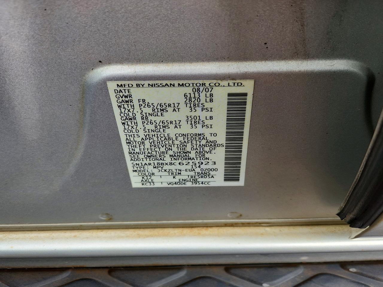 Nissan Pathfinder S