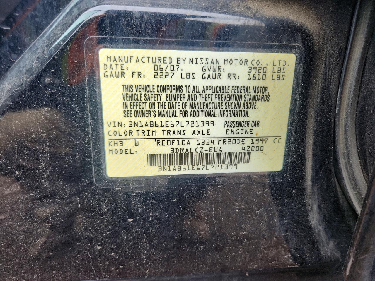 Nissan Sentra 2.0