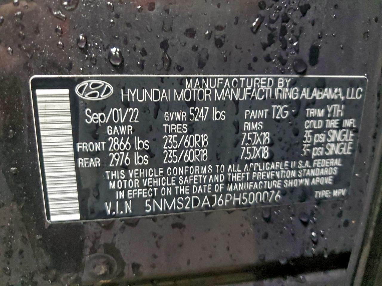 Hyundai SANTA FE Sel